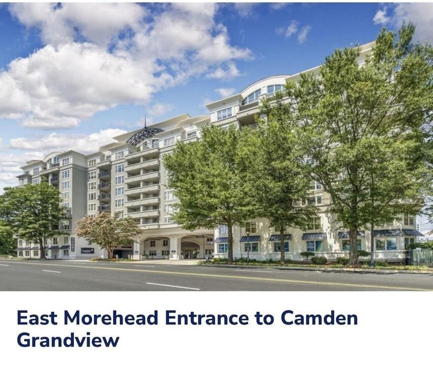 Spacious 2 Bedroom 2 Bathroom Apartment With Balcony In Uptown Charlotte! City Views & Free Parking! Kültér fotó